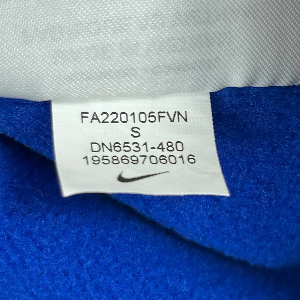 Nike Kentucky Wildcats Therma-FIT Hoodie Mens Small Blue On-Field Pullover